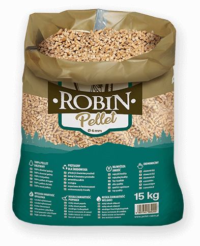 worek pelletu opałowego Robin do kupienia w Pruchniku lub sklepie internetowym
